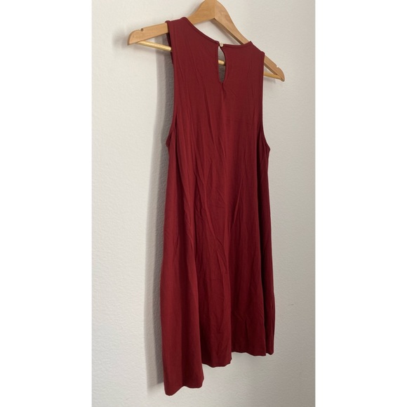 AnnTaylor Loft Beach • Burnt Red Sleeveless Blouse - Picture 9 of 12